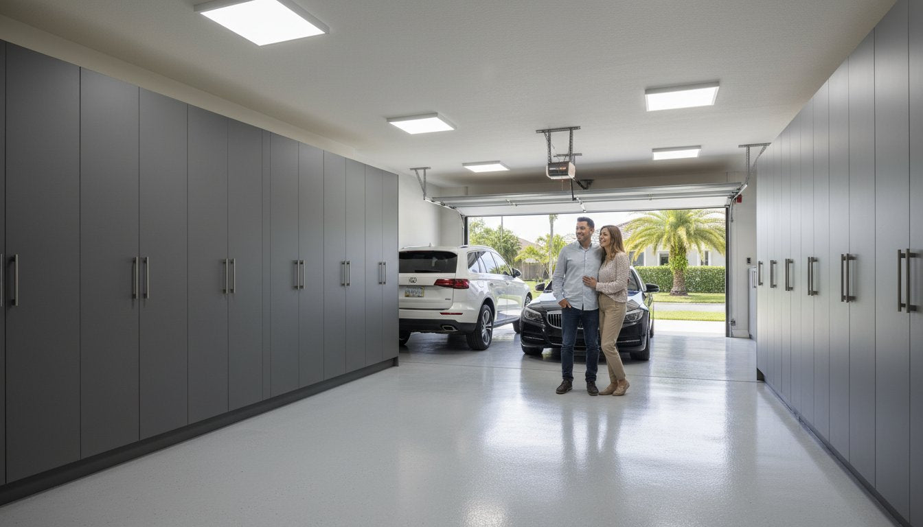 Custom Garage Cabinets in Davie & South Florida: The Professional Prescription for Garage Chaos