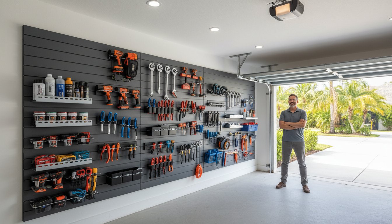 Slatwall Tool Organization: The Professional Prescription for Garage Chaos