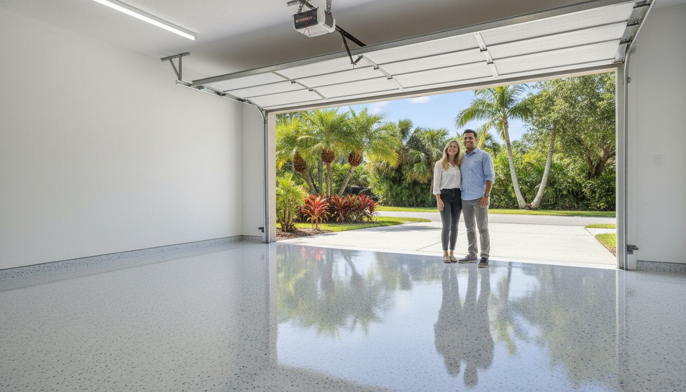 One Day Garage Floor Coating: The Complete Homeowner’s Treatment Guide