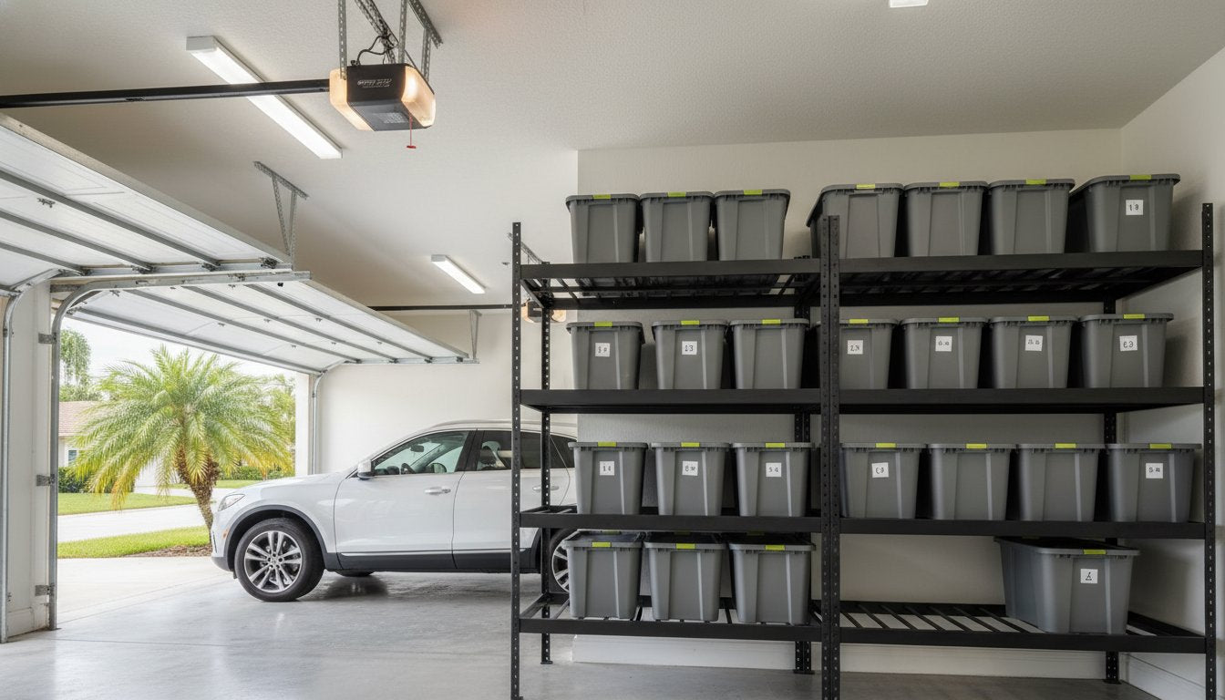 How to Use Overhead Garage Storage: A Professional Prescription for Clutter