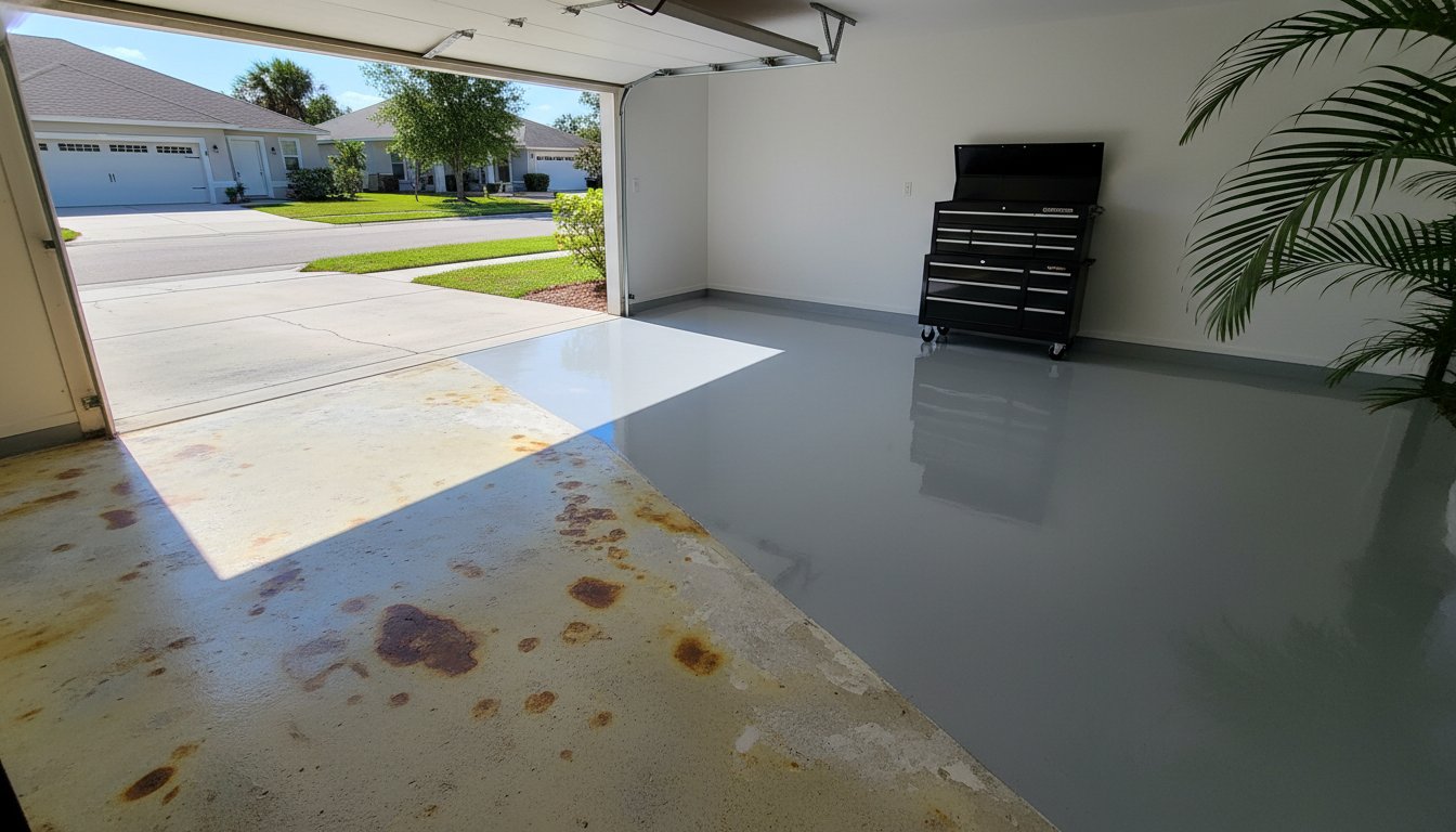 UV Resistant Garage Floor Coating: Protecting Your South Florida Investment