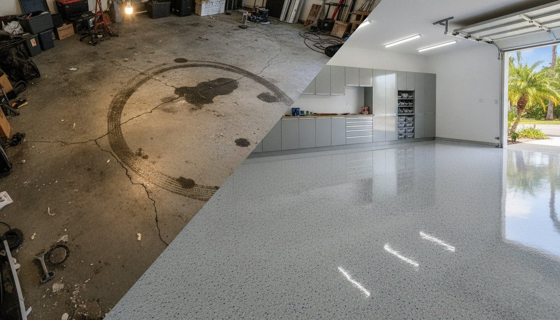 Licensed Garage Flooring Contractor in Davie: The Professional Cure for Concrete Chaos