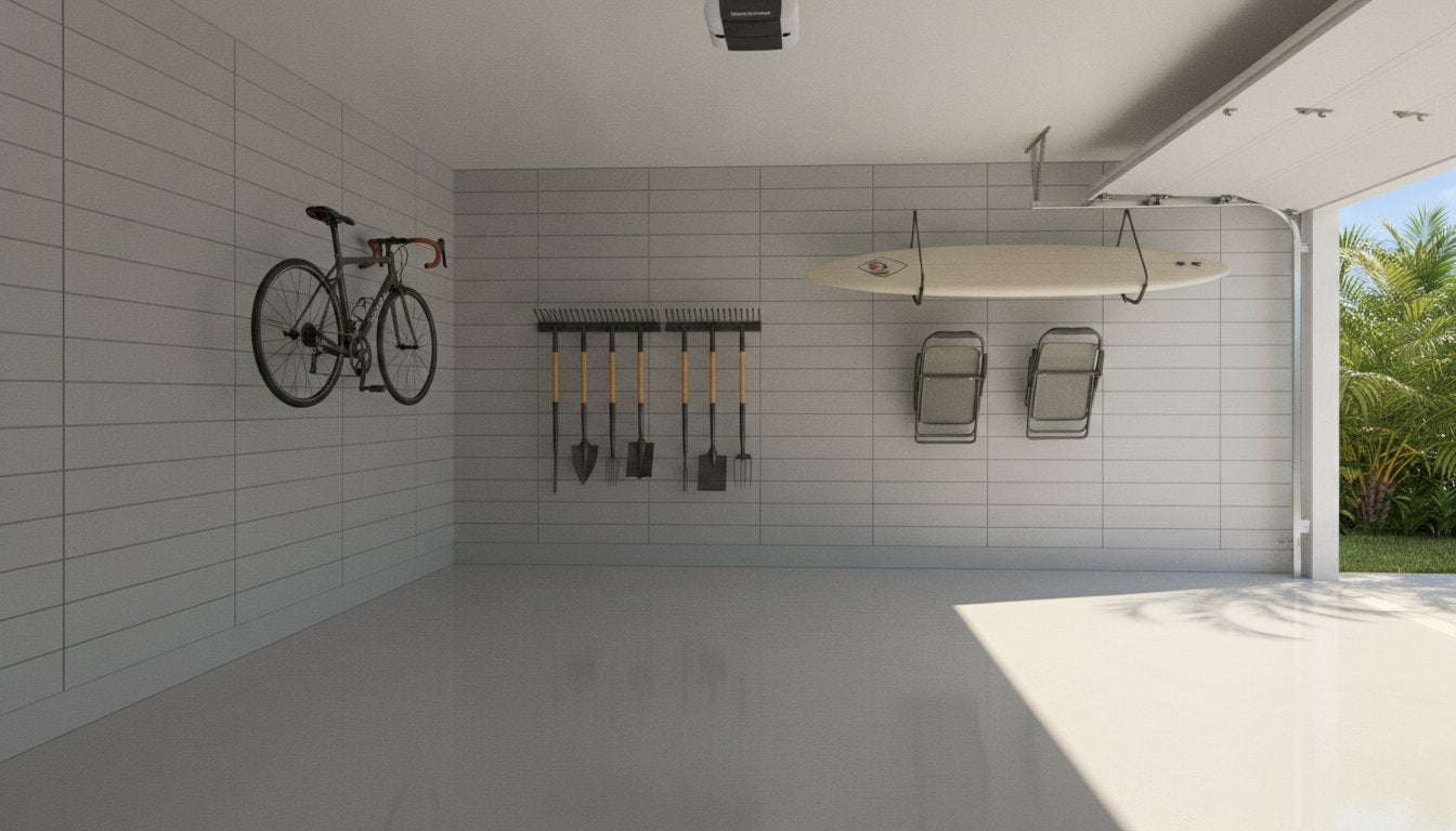Professional Garage Slatwall Installation in Davie: The Expert Cure for Clutter