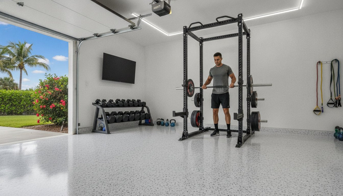 The Best Garage Gym Floor Coating in Davie: A Professional Prescription for Performance