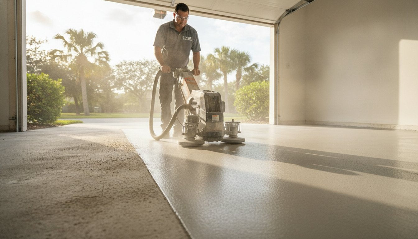 Garage Floor Preparation Service: The Professional Prescription for a Lifetime Coating