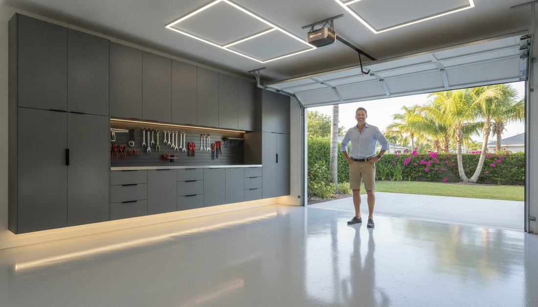Custom Garage Cabinets in Davie: The Professional Prescription for Garage Chaos