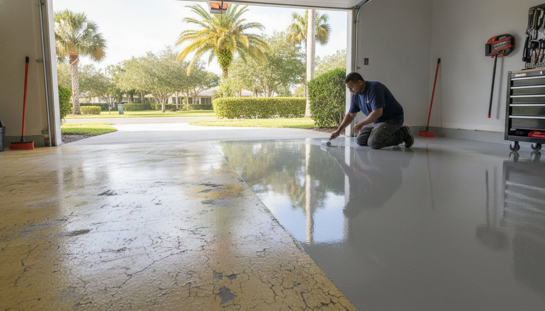 Best Garage Floor Coating for Florida Humidity: The 2026 Professional Prescription