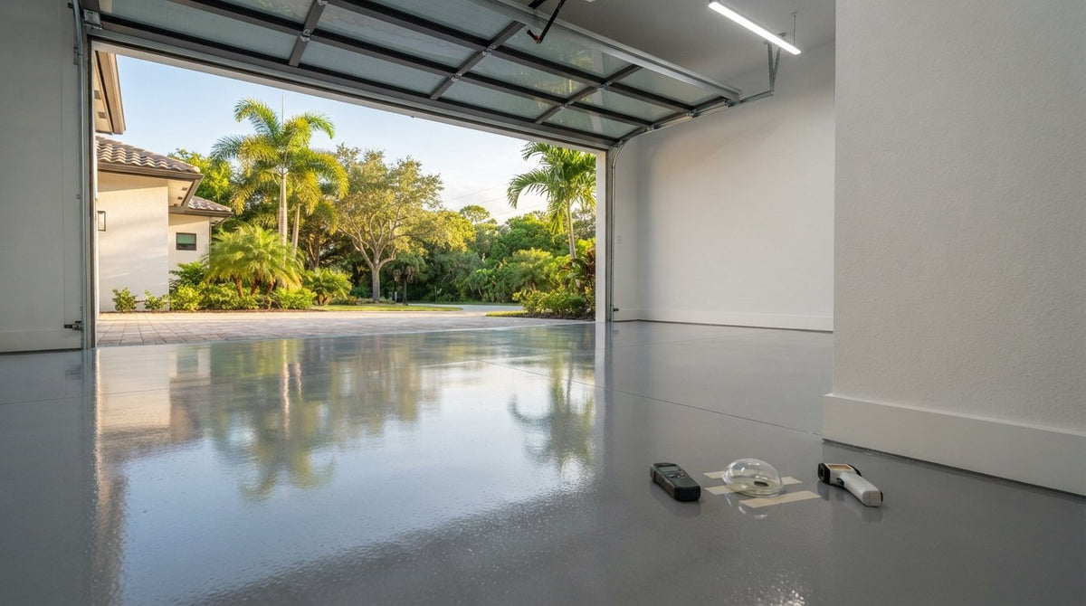 Best Time of Year to Coat Garage Floor in Florida: The 2026 Homeowner’s Guide
