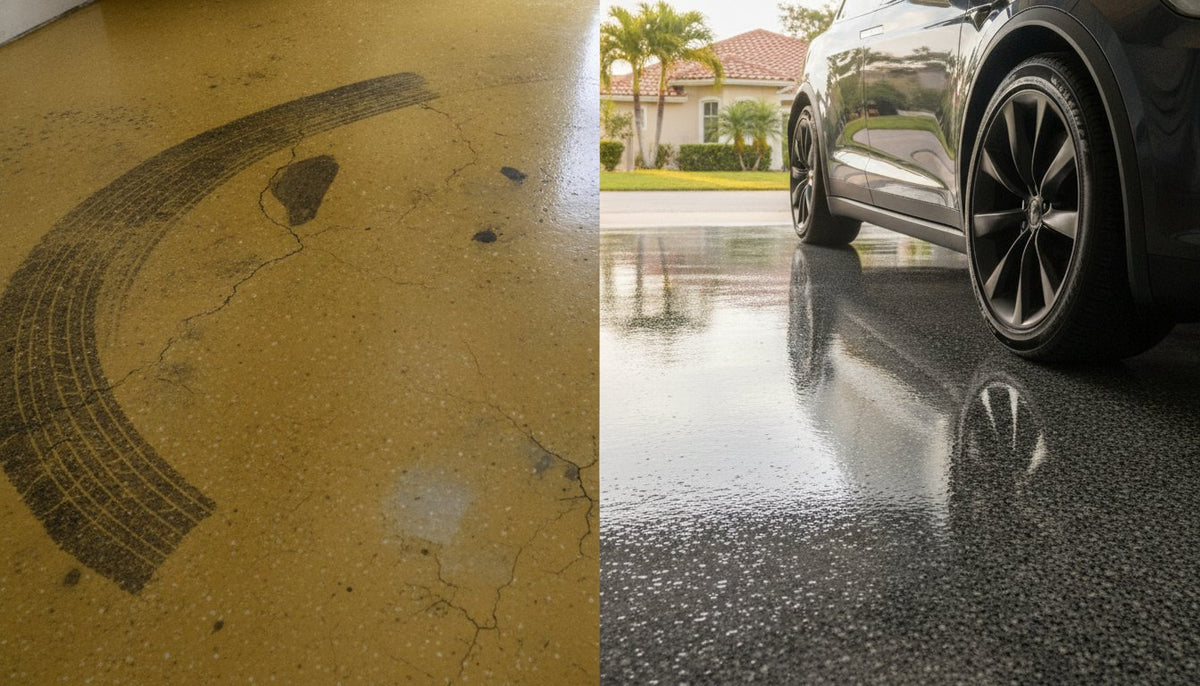 Epoxy vs Polyaspartic for Florida Garage Floors: The 2026 Professional Comparison