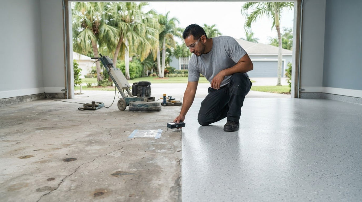 Garage Floor Resurfacing in Davie: Repair, Prepare, and Renew Your Concrete