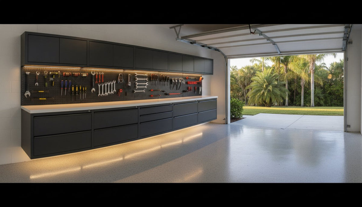Garage Workbench Installation in South Florida: The Professional Prescription for Workspace Design