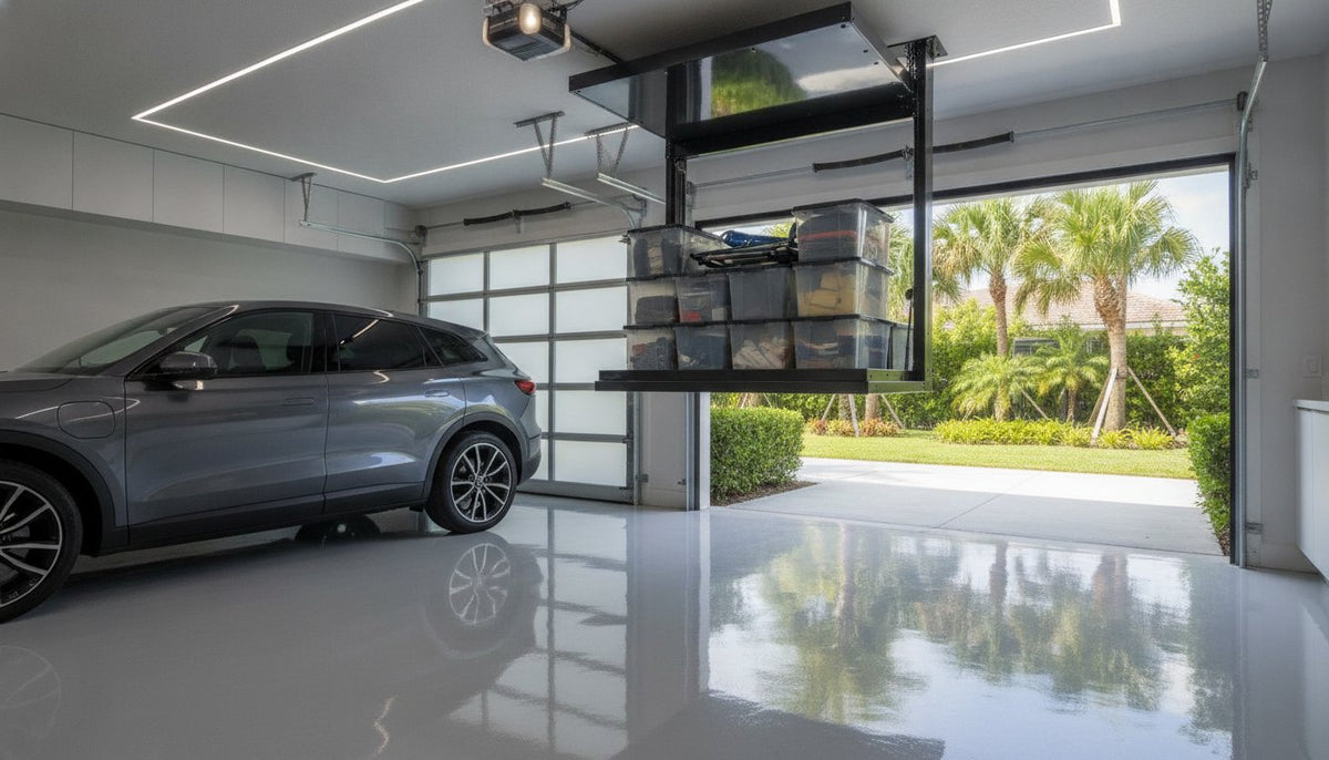 Motorized Storage Lift Installation in Davie & South Florida: The 2026 Professional Guide