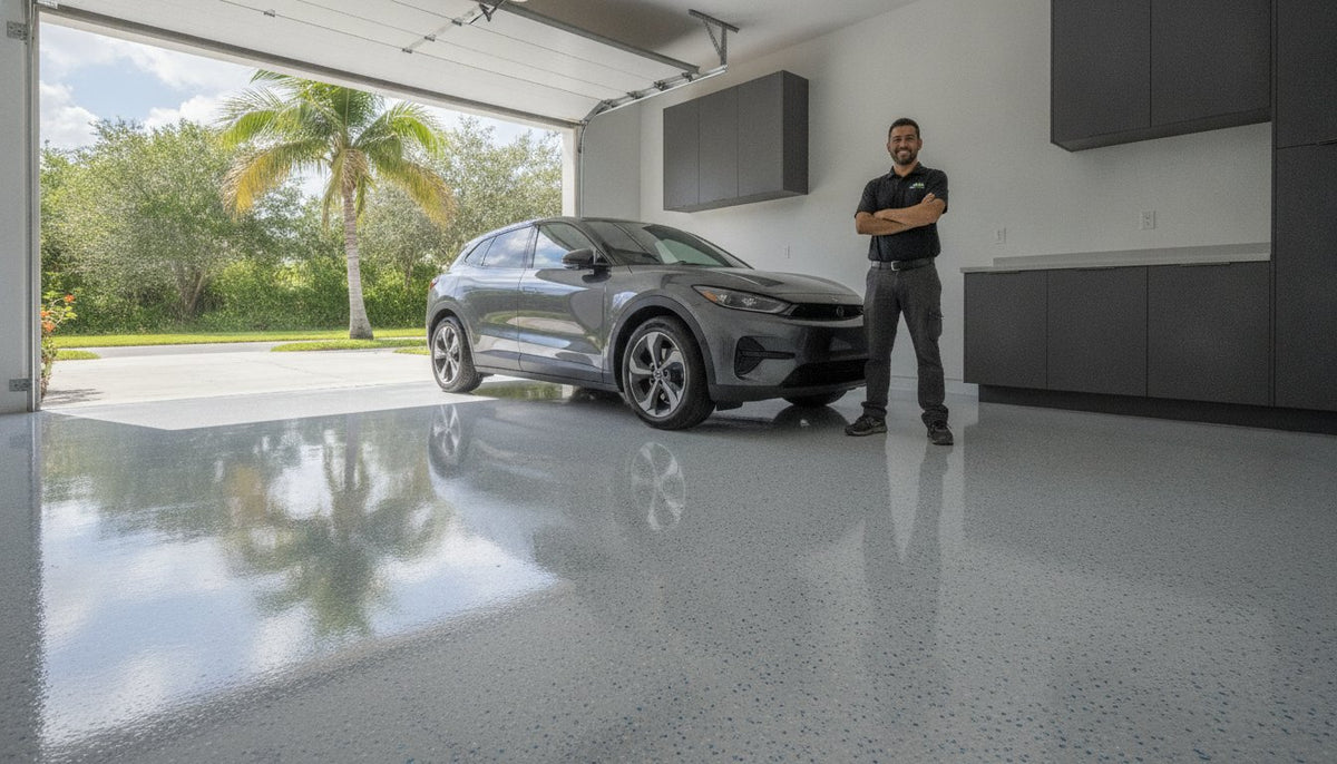 One Day Garage Floor Coating: The Professional Prescription for Davie Homeowners