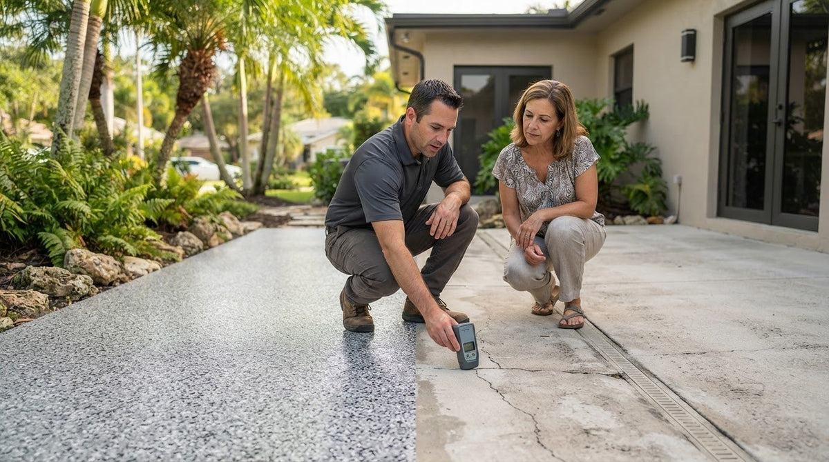 Polyaspartic Garage Patio Coating in Davie: Buyer's Guide