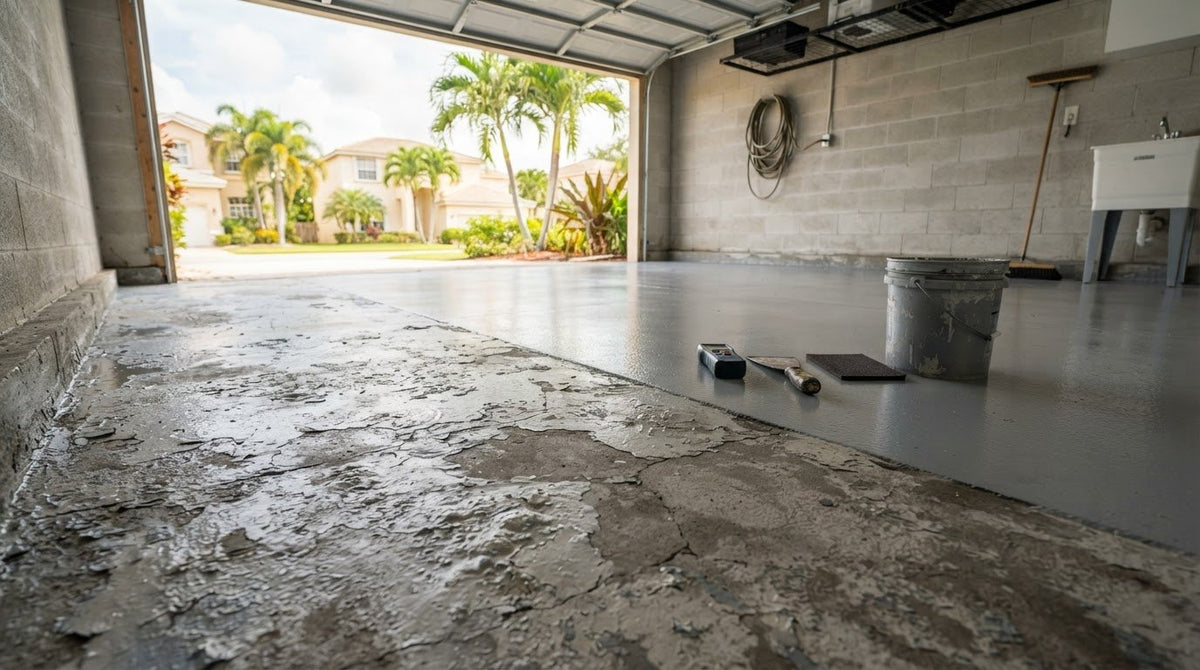 Problems with DIY Garage Floor Epoxy Kits: Causes, Fixes, and Next Steps