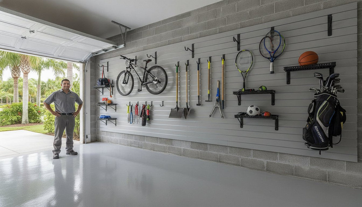 Professional Slatwall Installation in Miami: The Expert Prescription for Vertical Storage