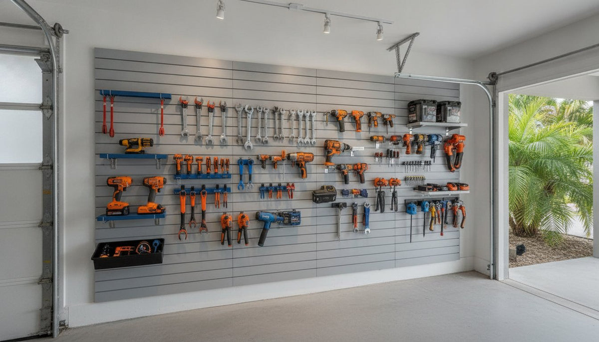 Professional Slatwall Tool Organization Guide