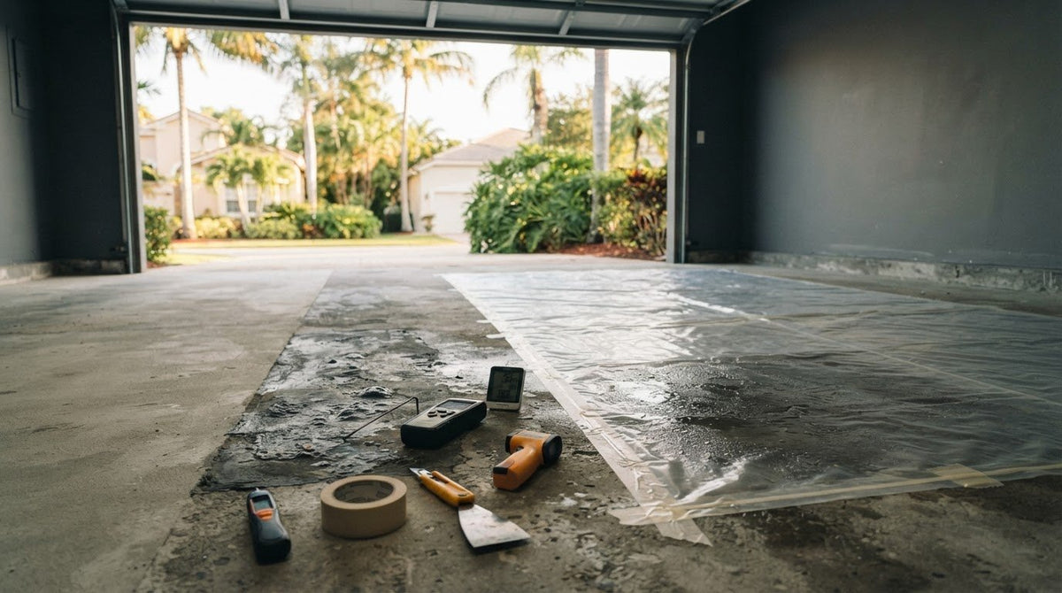 What Happens If You Paint a Wet Garage Floor?